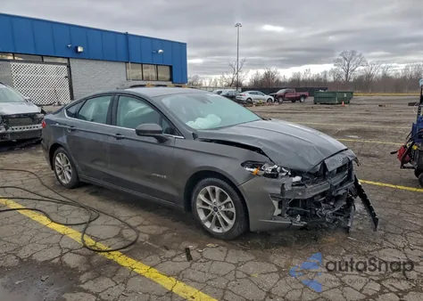 2019 Ford Fusion Se из США, поврежденный, VIN 3FA6P0LU7KR103025